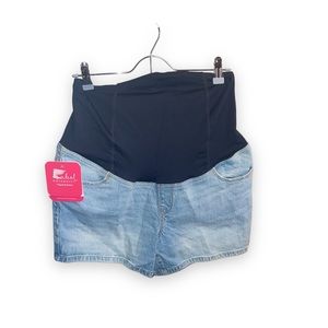 Isabel Maternity by Ingrid & Isabel Women's Crossover Panel Midi Materni…